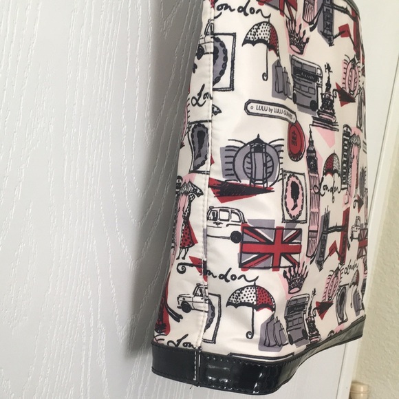LULU Guinness White City London tote - Picture 3 of 16